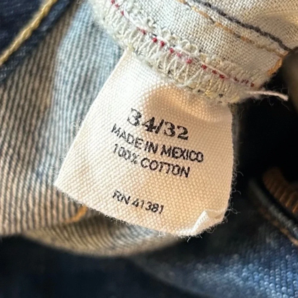 Polo Ralph Lauren Selvedge Jeans Varick Slim Straight 34x32 Classic Denim